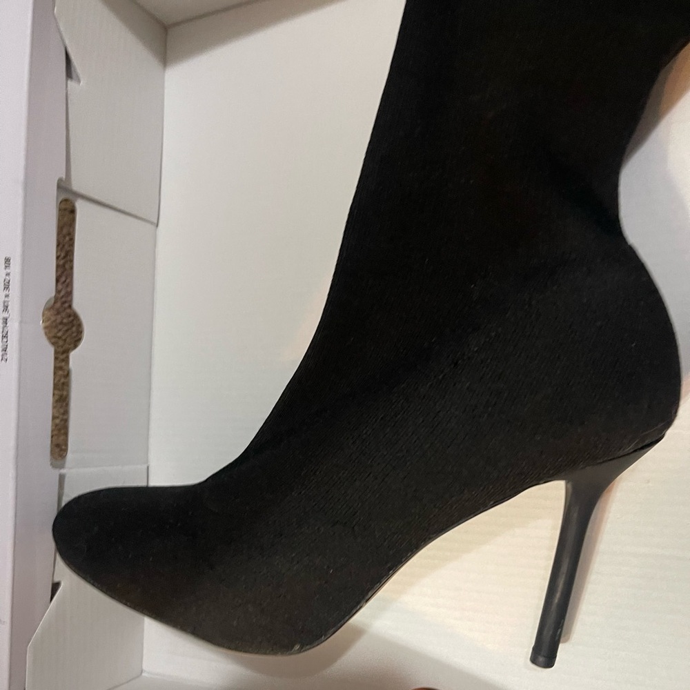 Aldo Black Over-the-Knee Boots - Picture 2 of 4